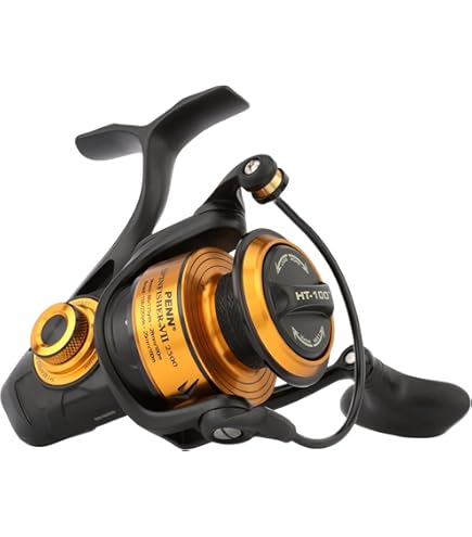 Penn Reel Penn Battle IV 6000 Spinning Fishing Reel - Saltwater Game Fish Reel With HT-100 Drag System Penn Battle IV Reel