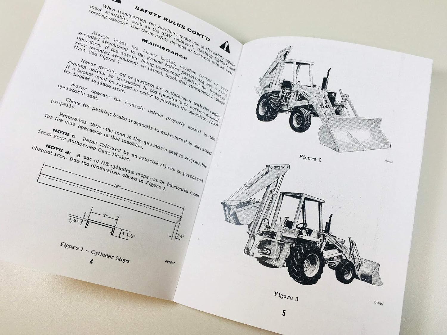 Amazon.com: Case 580B 580 Ck B Shuttle Tractor Loader Backhoe Owners  Operators Manual Set: Garden & Outdoor