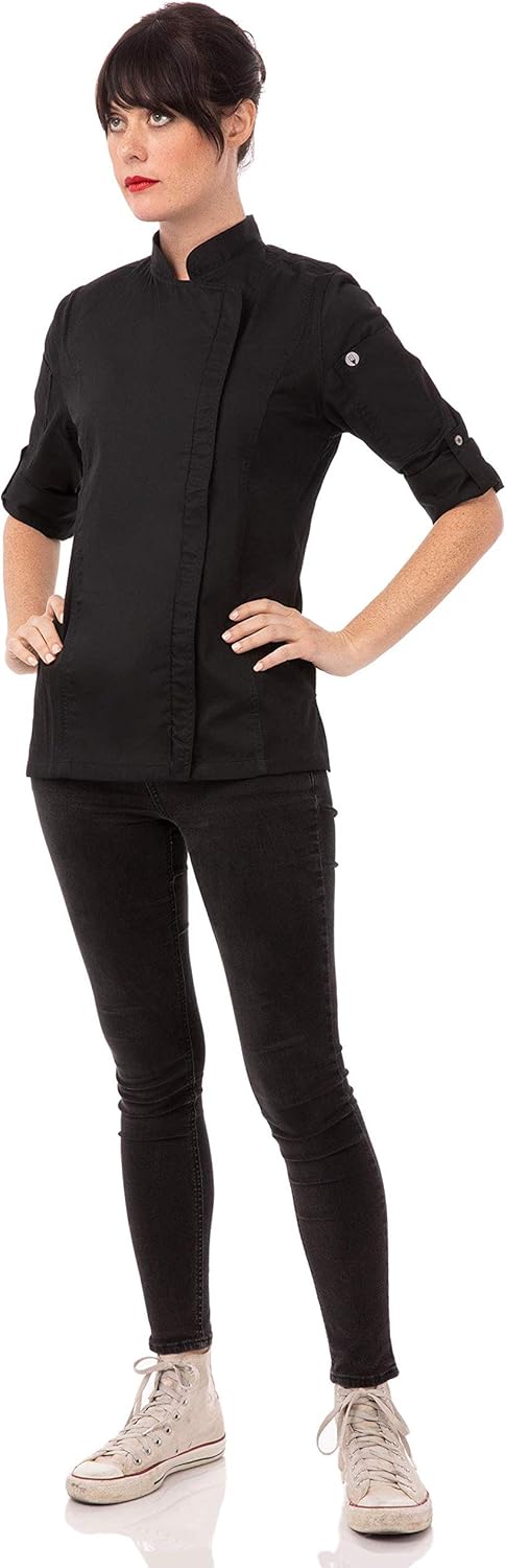 Chef Works Women's Hartford Chef Coat: Clothing