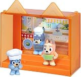 Bluey Fuzzies Episode Pack Pavlova 3 Flocked Mini-Figures view 2