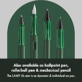 LAMY AL-star Pine Fountain Pen F Nib Aluminum Light Weight Ergonomic Grip view 4