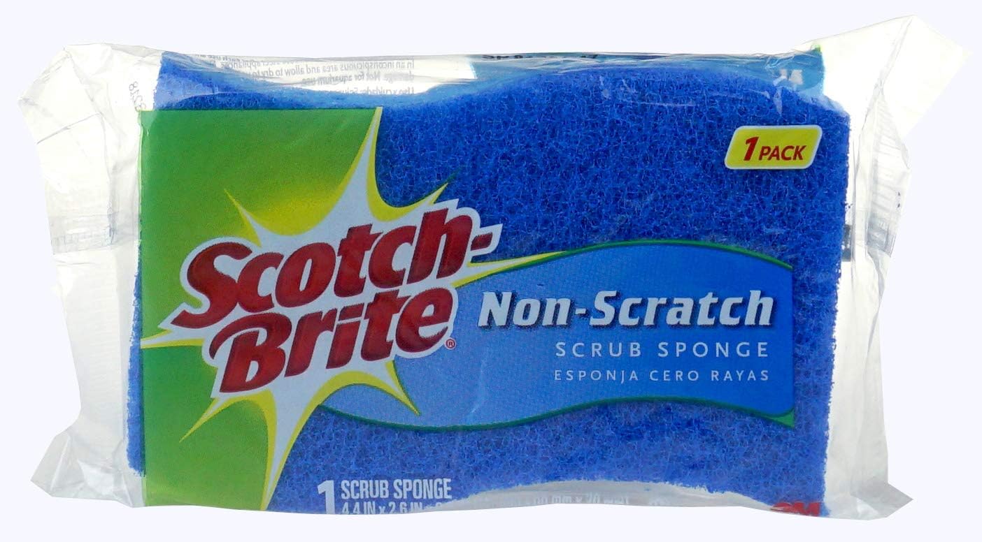 Scotch-Brite Non-Scratch Scrub Sponges - 21 Pack, Blue, 21 Count (Pack of 1) - Image 4