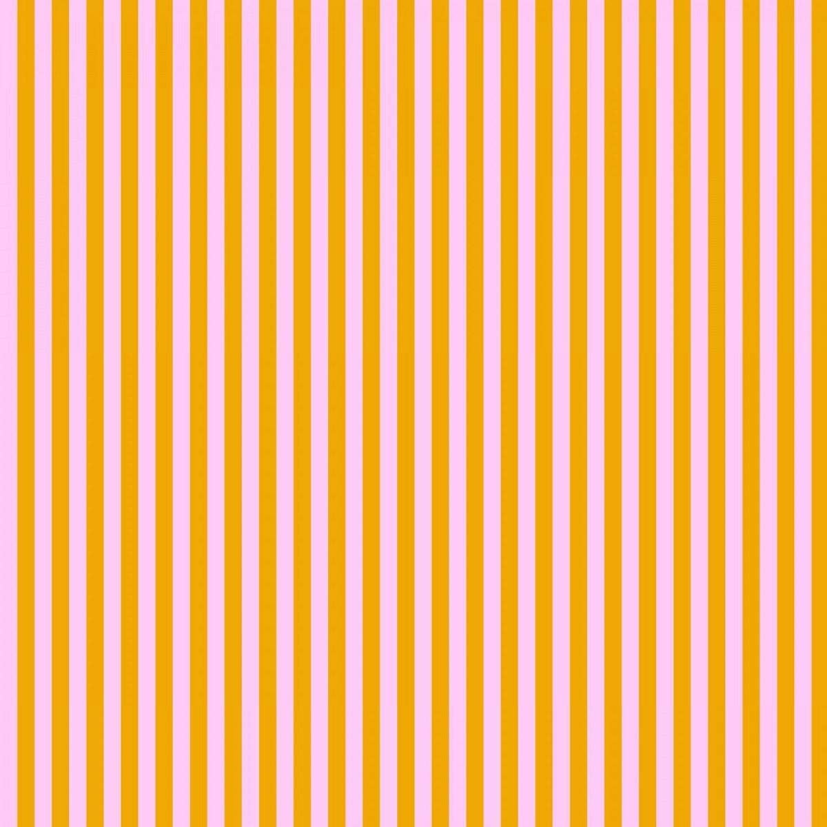 Tula Pink Fabric All Stars Marigold Stripe - Sold Per 1/4 Metre (Long Quarter)