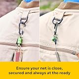SF Strongest Magnetic Release Holder with Coiled Lanyard Carabiner Green view 5