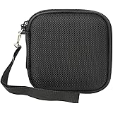 Khanka Protective Zipper Carrying Storage Travel Hard Case Cover Bag for Samsung T1 / T3 Portable 500GB USB 3.0 External SSD - Black