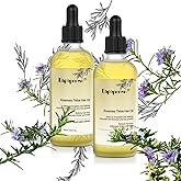 Carvenchi 2Pcs 120ML Natural Hair Growth Oil - Organic Rosemary Oil for Thin, Dry, Damaged Hair Growth
