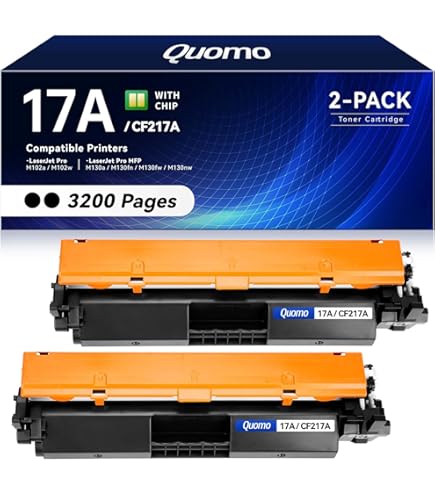thumbnail image 2 of MICR Black Toner Cartridge (CF217A/17A) For HP LaserJet Pro M102w, M130fw, M130fn – Check Printing 2 of 6