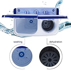 KUPPET Portable Washing Machine, Compact Twin Tub