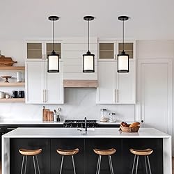 Osimir Black Pendant Lights Kitchen Island 3