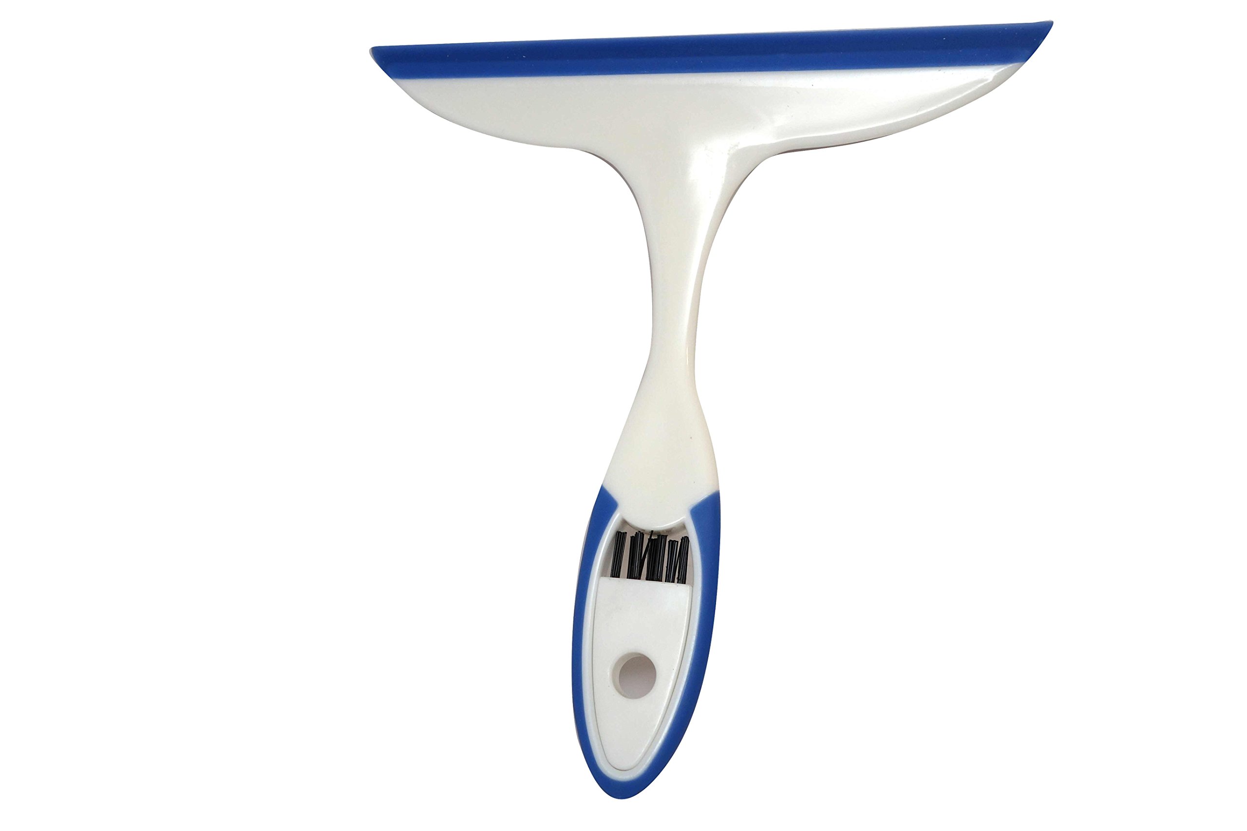 Photo 1 of CleaningSolutions Shower Cleaner Squeegee With Built in Grout Brush for Window, Shower, and Car Cleaning, 1-Pack