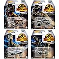 Hot Wheels Jurassic World Character Cars Set of 4 Diecast Vehicles from GRM80-956A Release