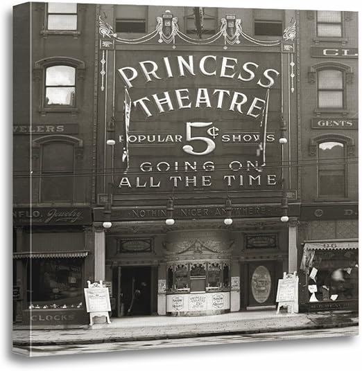 Amazon Com Torass Canvas Wall Art Print Movie The Princess