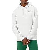 Champion mens Pullover Fleece Hoodie, Standard Fit, Midweight, C Logo, Available in Regular and Big & Tall