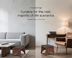 One Step Stool for Adults Seniors with Non-Slip