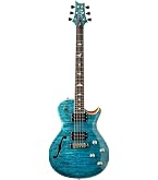 Amazon.com: PRS SE Custom 24 Exclusive with Gig Bag, Blue Matteo