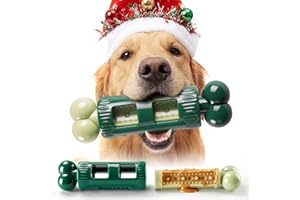 Kseroo Dog Toys for Aggressive Chewers: Tough Dog Toys for Aggressive Chewers Medium & Large Breed, Indestructible Dog Toy to Keep Them Busy, Bacon Flavor, Durable Nylon, Easy to Use and Clean