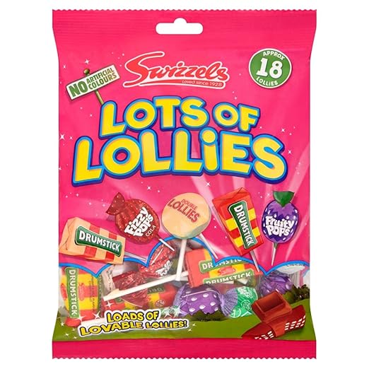Swizzels Lots of Lollies Sweet, 180 g Amazon.co.uk Grocery