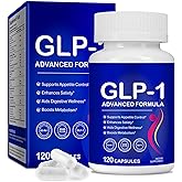 JWUOCBF GLP-1 Supplement, GLP Activate Natural Formula Supplement for Women & Men, Supports for Gut Health & Metabolism,Multiple Probiotics & Vitamins