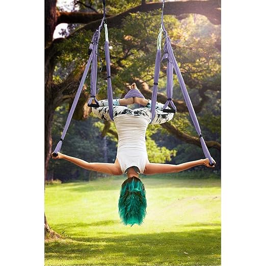 MQSS - Juego de Columpio para Yoga con 2 Correas de ...