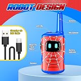 Toyokid Spider Rechargeable Walkie Talkies for Kids Ages 3-12 Outdoor Fun Gift view 5