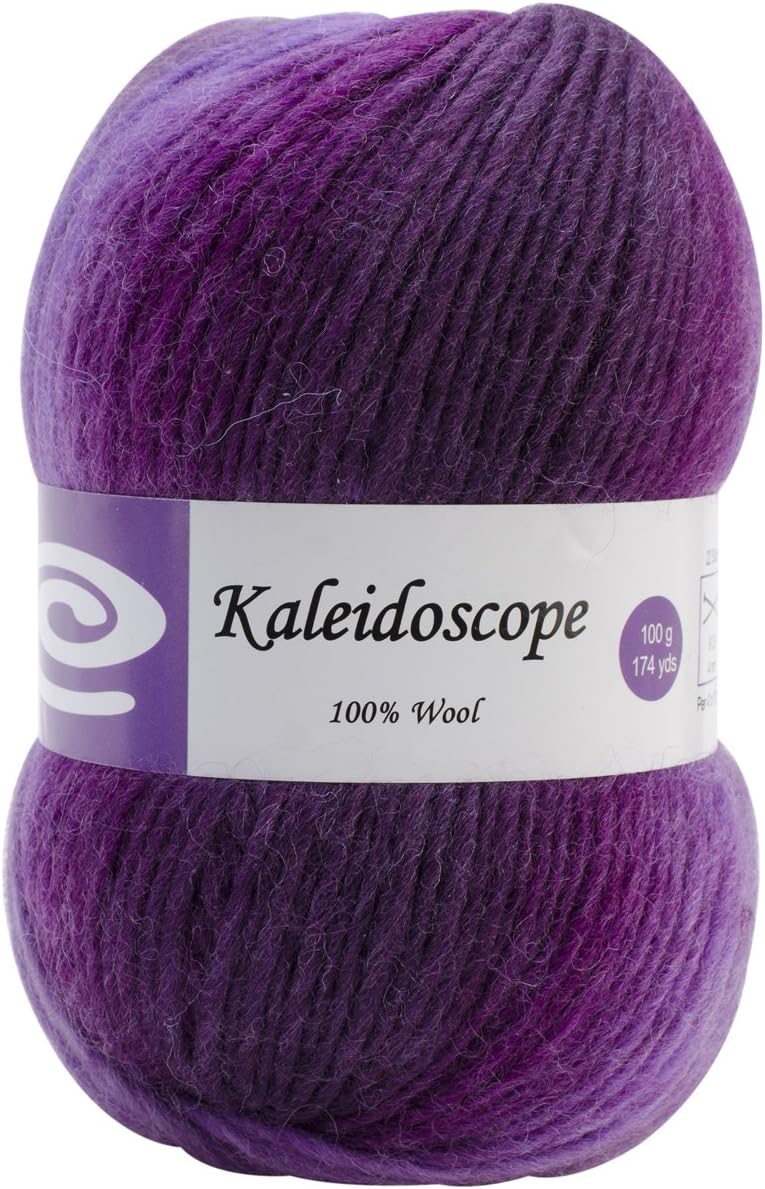 Elegant Yarns Kaleidoscope Yarn, Purple Iris Amazon.co.uk Kitchen & Home