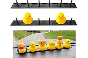 EJDRFN Duck Holder for Jeep Wrangler,Adjustable Duck Mount,Rubber Ducks Holder for Jeep Dash,Duck Plugs for Car Dashboard Decorations,2 Pack