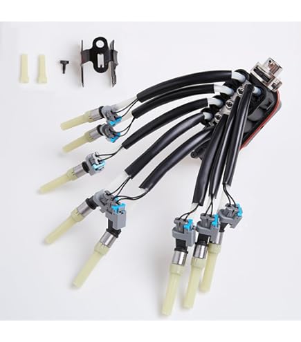 FJ504 Spider Fuel Injector Kit For Chevy GMC 5.0L 5.7L V8 (1996-2002) - High Flow MPFI Conversion For C1500, Suburban, Tahoe, Escalade