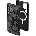 URBAN ARMOR GEAR UAG Designed for Samsung Galaxy S24 Ultra Case 6.8" Pathfinder SE Midnight Camo, Magnetic Charging Rugged Military Drop-Proof Impact Resistant Non-Slip Protective Cover