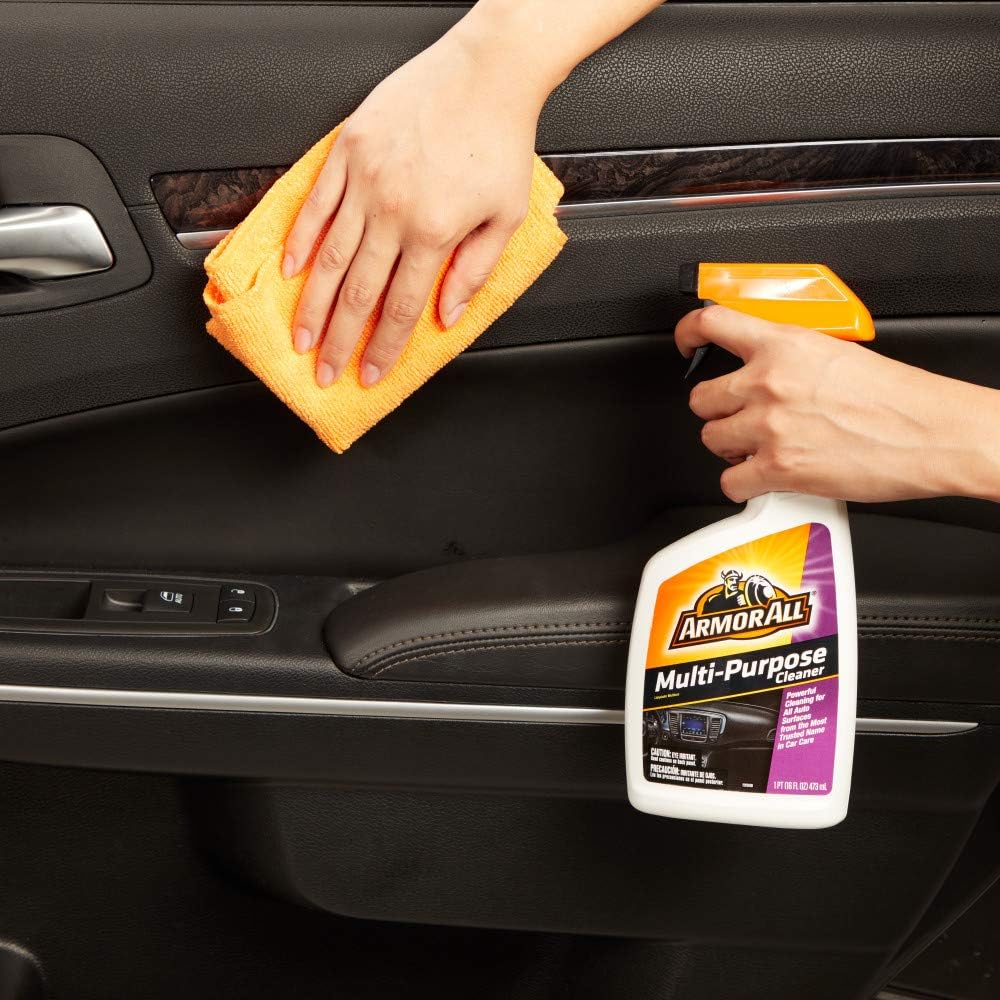 Armor All Car Cleaner Spray Bottle, Cleaner for Cars, Truck, Motorcycle, Multi-Purpose, 16 Oz, Pack of 6, 78513-6PK: Automotive