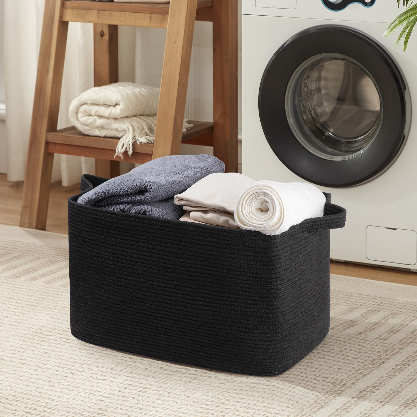 95L Extra Large Blanket Basket, 24