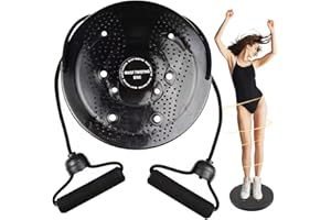LOWYIG Waist Whisper Disc Ab Twister Board for Exercise Body Shaping Waist Twisting Disc for Slimming and Strengthening & Stomach Exercise Equipment Ab Twist Waist Disc Board Waistwhisper
