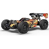 AMORIL RLAARLO DSK 1/8 Remote Control Buggy with 50mph,4WD Dragon Knight RTR (AAA Battery and Lipo not Included),Waterproof, Red, Ages 14+