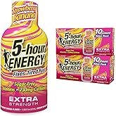 5-hour ENERGY Extra Strength Shots, Strawberry Banana Flavor, 1.93 fl Oz, 20 Bottles