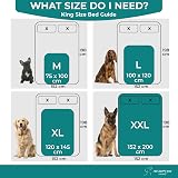 The Happy Dog Company 100% Waterproof Fleece Dog Blanket 100x120cm Grey view 5