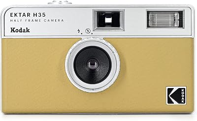Kodak Ektar H35 Half Frame Film Camera 35mm Sand 4 Color Focus-Free