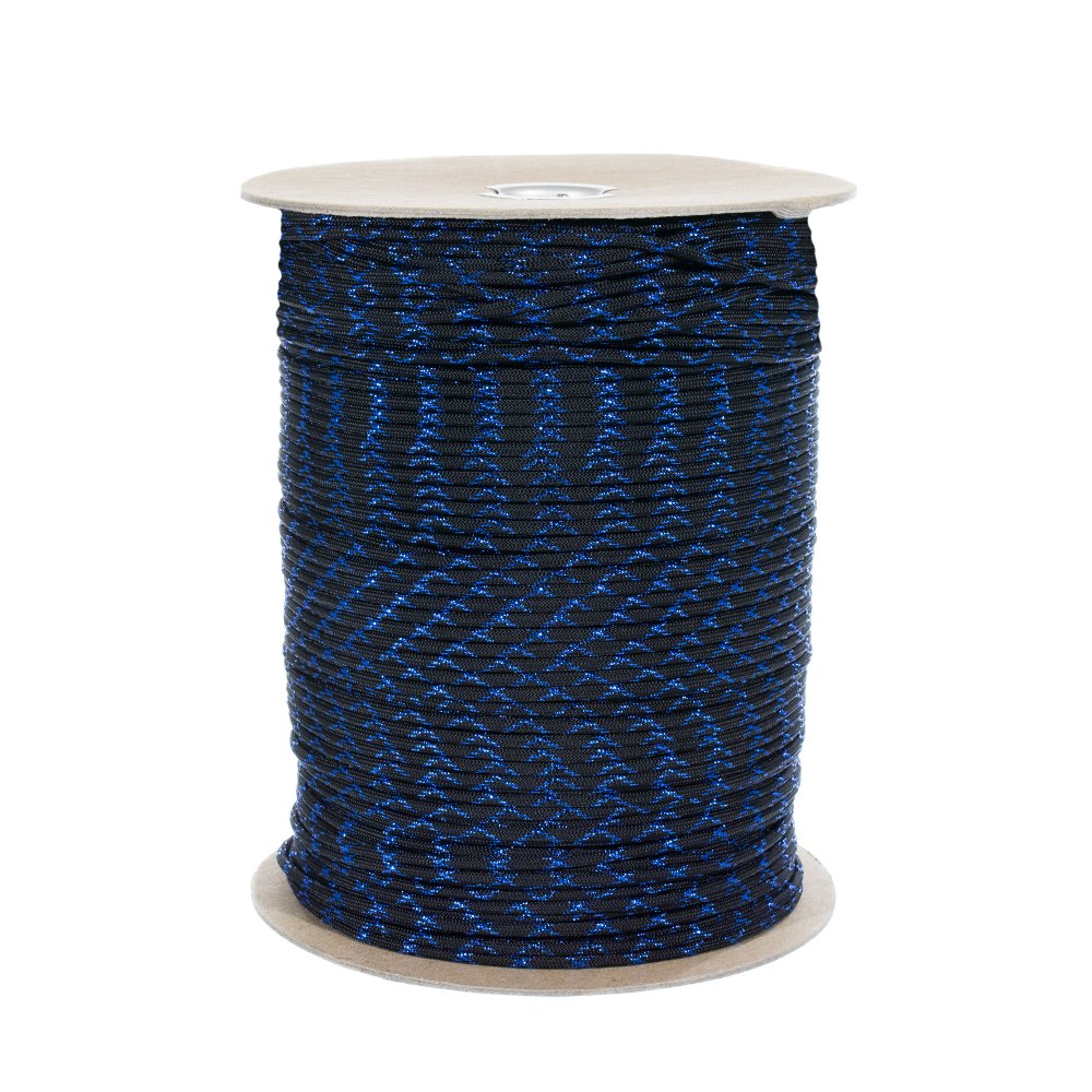 Paracord Planet Metallic 550 Paracord with Sparkle Tracers,Lengths of 10', 25', 50', and 100',Available in Red, Gold, Green, and Silver,Add Some Shine to Your Next Paracord Project