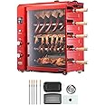 VEVOR Shawarma Grill Machine, 5 Strings of Barbecue Capacity, Chicken Shawarma Cooker Machine, Gas & Electric Broiler Gyro Rotisserie Oven Doner Kebab Machine, for Home Restaurant Kitchen Parties