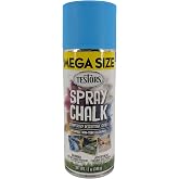 Testors 327538 Matte Washable MEGA SIZE Spray Chalk, Light Blue, 12 oz.