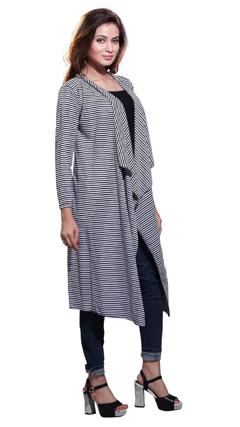 bfly women's viscose long shrug