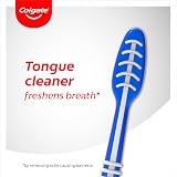 Colgate Extra Clean Medium Toothbrush Tripack with Cleaning Tip Assorted view 2