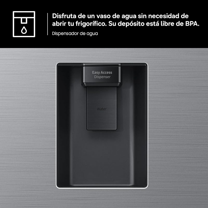 Frigorífico Porta Francesa Sem Gelo 178cm 495L SpaceMax RF50C530ES9/EF