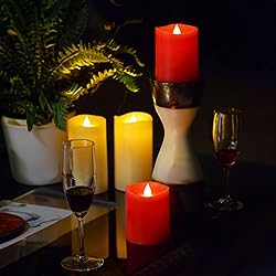 HoogaLife Flameless Candles 1200 Hours Flame Effect