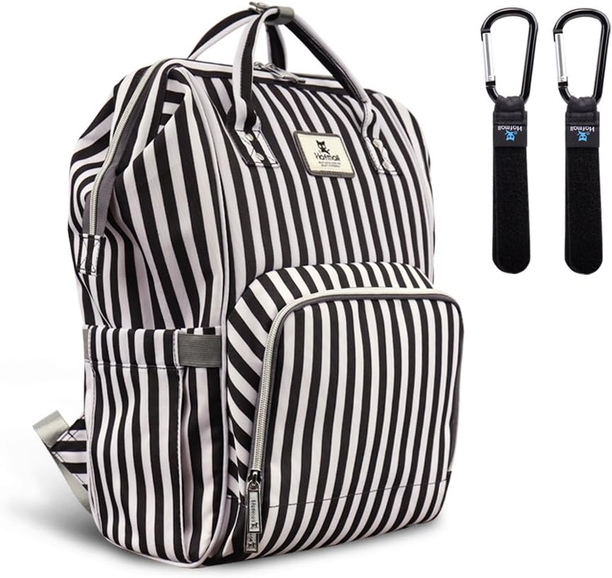 Hafmall Baby Changing Bag Rucksack MultiFunction Travel Nappy Changing