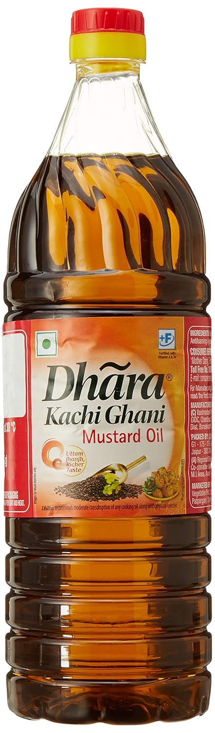 Dhara Kachi Ghani Mustard Oil