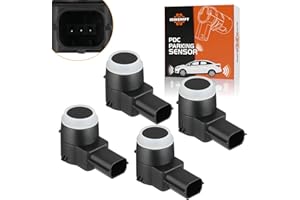 ISINSWIFT 4 Pcs Reverse Backup Parking Sensor Fit for Chevy Cadillac Buick GMC GM Replace 15239247 25961317 25961321 25962147