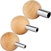 Amylove 3 Pcs Safety Eye Tool Auxiliary Tool for Attaching Safety Eyes for Crocheting Crochet DIY Stuffed Animal Install Doll Making Supplies Craft, 3 Size