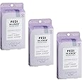 VOESH Pedi in a Box 4 Step Lavender - 3 Pack, Relaxing Spa Pedicure, At-Home Pedicure, DIY Pedi, Pedicure Supplies, Foot Care, Foot Spa, Vegan