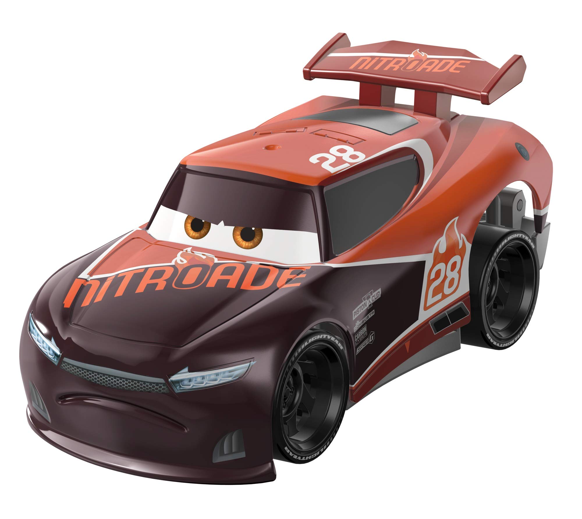 Disney Cars GFY54 Pixar’s Cars Turbo Racers Tim Treadless Vehicle, Multicoloured