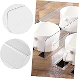 STOBOK Clear L Shape Shelf Dividers 10-Pack for Closet Organization view 6