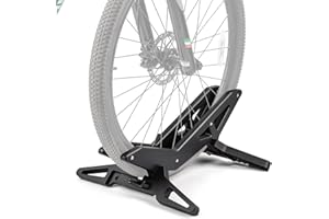 CXWXC Bike Floor Stand - Bicycle Parking Stand Fit 16"-29" Wheel, Adjustable Bike Floor Rack Stand for all 30-80mm Wide Tires